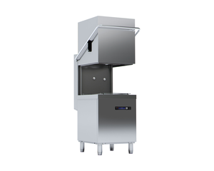 Zmywarka kapturowa z wbudowanym zmiękczaczem,i dozownikiem detergentu, kosz 500x500 mm, 630x750x1990 mm, 11,7 kW | FAGOR, Advance