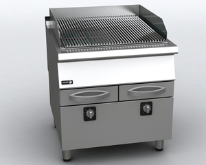 Grill elektryczny z rusztem ze stali nierdzewnej, wolnostojący, 15 kW, 800x930x850 mm | FAGOR, Linia 900 Kore