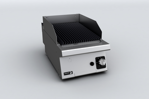 Grill gazowy (G30 - propan-butan) z rusztem ze stali nierdzewnej, nastawny, 8,1 kW, 400x730x290 mm | FAGOR, B-G705 I