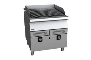 Grill gazowy (G30 - propan-butan) z rusztem ze stali nierdzewnej, wolnostojący, 22 kW, 800x930x850 mm | FAGOR, B-G9101 I