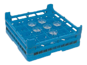 Kosz na szklanki i kubki, 25 pól, śr. 85 mm, wys. 150 mm | FAGOR, CV-25/155