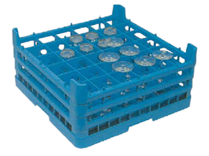 Kosz na szklanki i kubki, 36 pól, śr. 70 mm, wys. 200 mm | FAGOR, CV-36/205