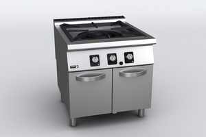 Kuchnia gazowa (G30 - propan-butan) do paelli, wolnostojąca z piekarnikiem gazowym, 34,3 kW, 800x930x850 mm | FAGOR, C-GP911