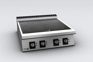 Kuchnia indukcyjna 4-polowa, nastawna, 20 kW, 800x930x290 mm | FAGOR, Linia 900 Kore