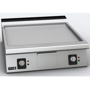 Płyta grillowa elektryczna, ze stali nierdzewnej, gładka chromowana, nastawna, 15 kW, 800x930x290 mm | FAGOR, Linia 900 Kore