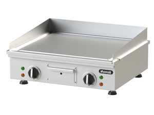 Płyta grillowa elektryczna, ze stali nierdzewnej, gładka, nastawna, 6,3 kW, 580x500x188 mm | NAYATI, Nety