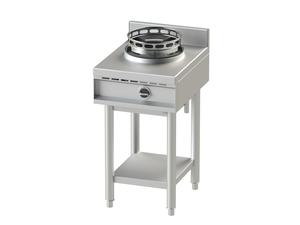 Kuchnia gazowa wok, 1-palnikowa, wolnostojąca, 11,5/13 kW, 475x600x950 mm | NAYATI, Serie 600 Eco