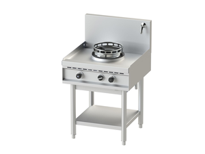 Kuchnia gazowa wok, 1-palnikowa, wolnostojąca, 11,5/13 kW, 700x700x1150 mm | NAYATI, Serie 700
