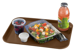 Taca prostokątna 300x410 mm, brązowa | CAMBRO, Fast Food