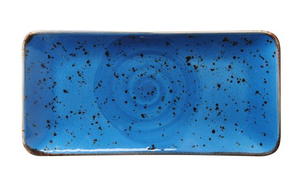 Talerz prostokątny 300x150 mm, niebieski | FINE DINE, Earth Colours Iris