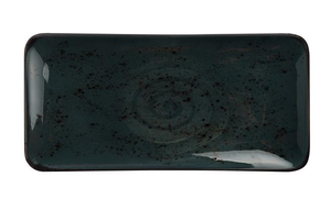 Talerz prostokątny 300x150 mm, szary | FINE DINE, Earth Colours Arando