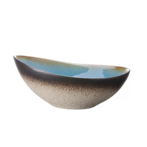 Misa owalna 265 mm, niebieska | FINE DINE, Earth Colours Lazur