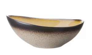 Misa owalna 265 mm, pomarańczowa | FINE DINE, Earth Colours Topaz