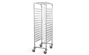 Wózek do transportu blach, 15 blach 600x400 mm | HENDI, 810651
