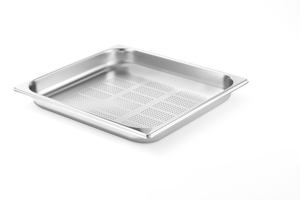Pojemnik perforowany GN 2/3 40 mm  | HENDI, Profi Line