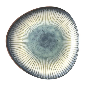 Talerz trójkątny 270 mm, biały, niebieski | FINE DINE, Earth Colours Galaxy