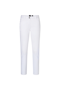 Spodnie męskie, rozmiar 44, białe | KARLOWSKY, Classic-Stretch