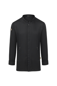 Bluza kucharska męska, rozmiar 62, czarna | KARLOWSKY, Green-Generation