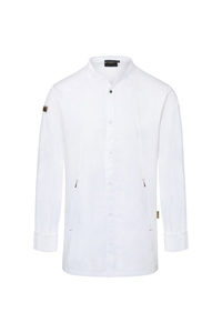 Bluza kucharska męska, rozmiar 60, biała | KARLOWSKY, Green-Generation