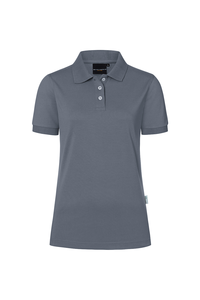 Koszulka damska typu polo, rozmiar XXL, antracyt | KARLOWSKY, Modern-Flair