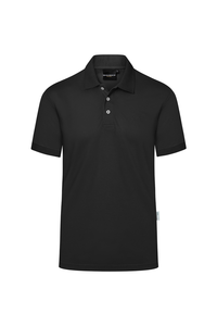 Koszulka męska typu polo, rozmiar XXL, czarna | KARLOWSKY, Modern-Flair