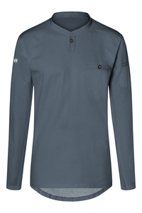 Bluza kucharska męska, rozmiar XS, antracyt | KARLOWSKY, Performance