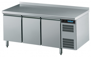 Stół chłodniczy, 3-drzwiowy, GN 1/1, z agregatem, blat, 0,4 kW, 1725x700x850 mm | RILLING, AKT EK731 1601