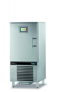 Schładzarko-zamrażarka szokowa 10x GN 1/1, z agregatem, funkcja grzania, 2,5 kW, 790x846x1753 mm, 400 V | RILLING, Pro Plus