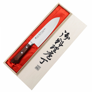 Nóż Santoku 170 mm w drewnianym pudełku | SATAKE, Unique