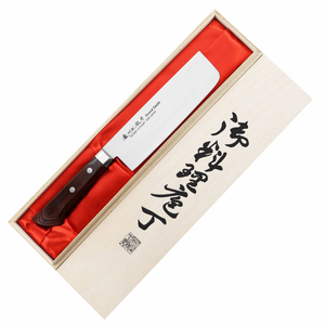 Nóż Nakiri 170 mm w drewnianym pudełku | SATAKE, Unique