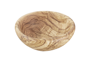 Miska okrągła drewniana 0,5 l, 60x150 mm | APS, Olive