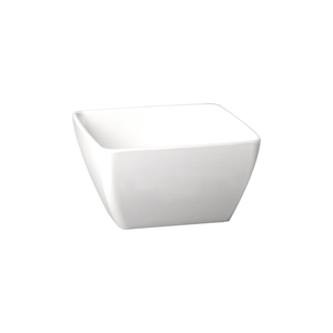 Miska kwadratowa 125x125x65 mm, 0,4 l, biała | APS, Friendly Bowl