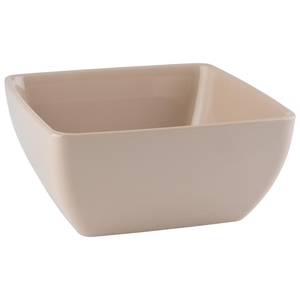 Miska z melaminy 3,8 l, 250x250x120 mm, piaskowa | APS, Pure Color