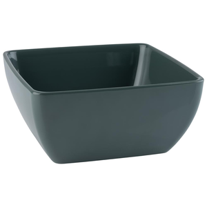 Miska z melaminy 3,8 l, 250x250x120 mm, oliwkowa | APS, Pure Color