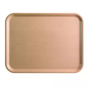 Taca antypoślizgowa 330x430, brzoza | CAMBRO, Mykonos