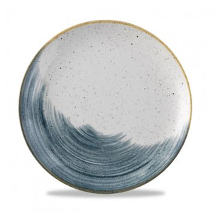 Talerz płytki coupe 260 mm | CHURCHILL, Stonecast Accents Blueberry