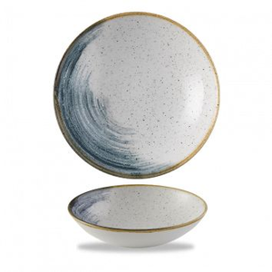 Miska coupe 182 mm, 0,426 l | CHURCHILL, Stonecast Accents Blueberry