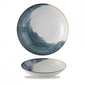 Miska coupe 248 mm, 1,136 l | CHURCHILL, Stonecast Accents Blueberry