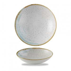 Miska coupe 182 mm, 0,426 l | CHURCHILL, Stonecast Accents Duck Egg