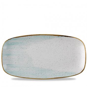 Półmisek prostokątny 355x189 mm | CHURCHILL, Stonecast Accents Duck Egg