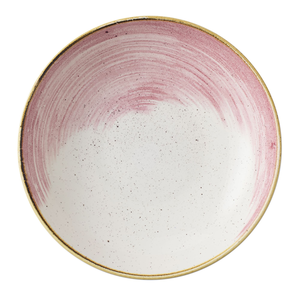 Miska coupe 248 mm, 1,136 l | CHURCHILL, Stonecast Accents Petal Pink