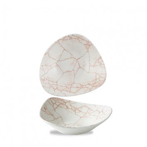 Miska trójkątna 235 mm, 0,6 l | CHURCHILL, Studio Prints Kintsugi Coral