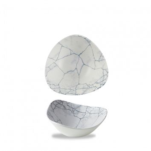 Miska trójkątna 185 mm, 0,37 l | CHURCHILL, Studio Prints Kintsugi Pearl Grey