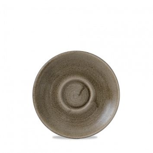 Spodek do filiżanki 156 mm | CHURCHILL, Stonecast Patina Antique Taupe