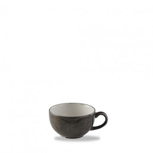 Filiżanka do cappucino 227 ml | CHURCHILL, Stonecast Patina Iron Black
