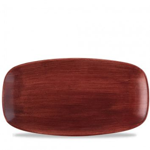 Półmisek prostokątny 355x189 mm | CHURCHILL, Stonecast Patina Red Rust