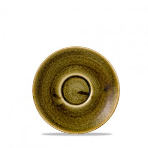 Spodek do filiżanki 156 mm | CHURCHILL, Stonecast Plume Olive