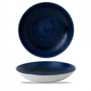 Miska coupe 248 mm, 1,136 l | CHURCHILL, Stonecast Plume Ultramarine