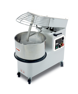 Mikser spiralny z wyjmowaną dzieżą  44 kg, z 2 prędkościami, 2,2 kW, 400 V, 530x820x777 mm | MORETTI FORNI, MFIMR48/2