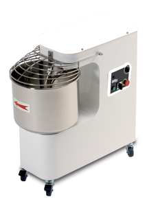 Mikser spiralny ze stałą dzieżą  25 kg, z 2 prędkościami, 1,4 kW, 400 V, 440x750x777 mm | MORETTI FORNI, MFIM25/2